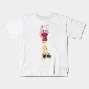 Blue Period - Shoko *Watercolor* Kids T-Shirt